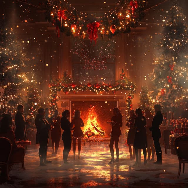 Embered Hymns: Fireside Festivities - Anti Stress Music Zone