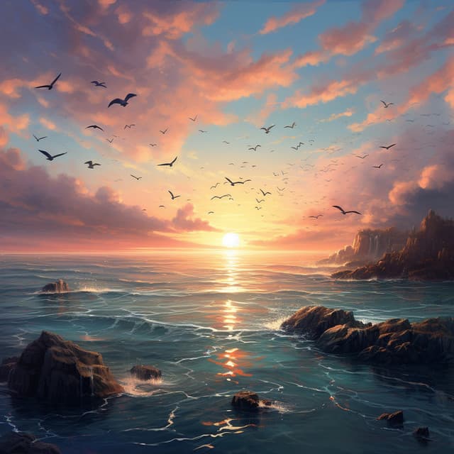 Serenidad De Océano Acuático: Ecos De Spa - Marco de onda