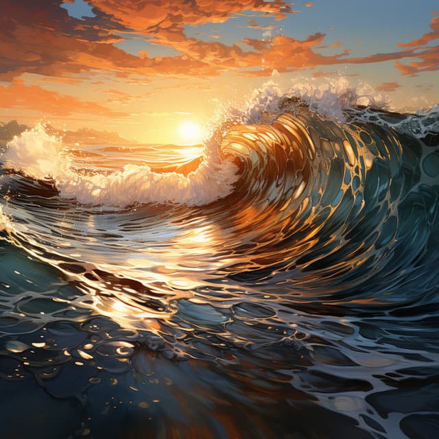 Serenidad Oceánica: Ritmos Costeros En Armonía - Sonidos de la Naturaleza JBE