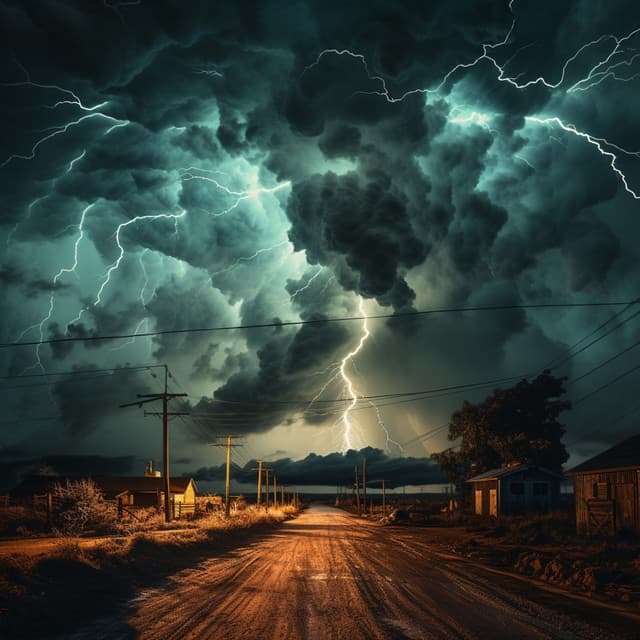 Tranquilidad Melódica Con Truenos: Armónicas Relajantes Y Profundas - Grabaciones de naturaleza 4D