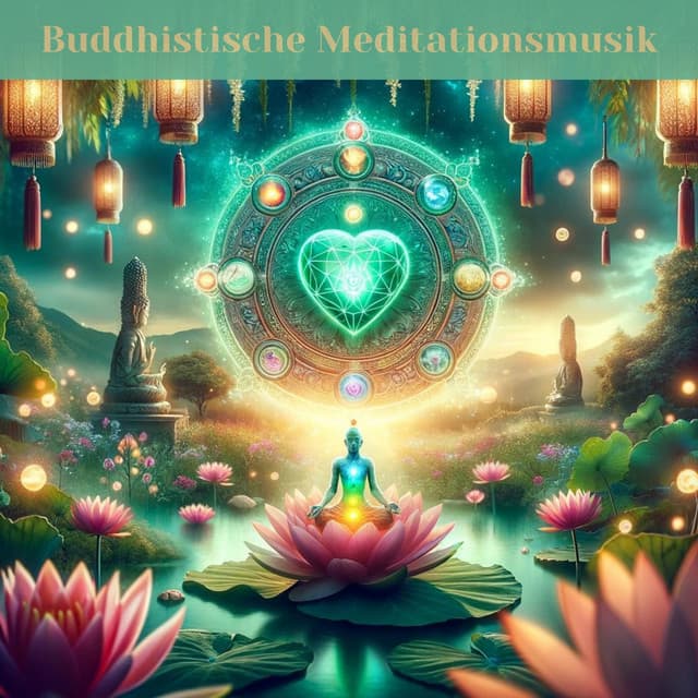Buddhistische Meditationsmusik: Liebe anziehen, Positivität wecken und Herzchakra reinigen - Meditationsmusik Sammlung