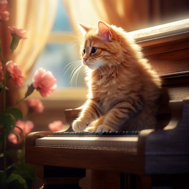 Piano Music: Cats Graceful Paws - Music for Cats Project