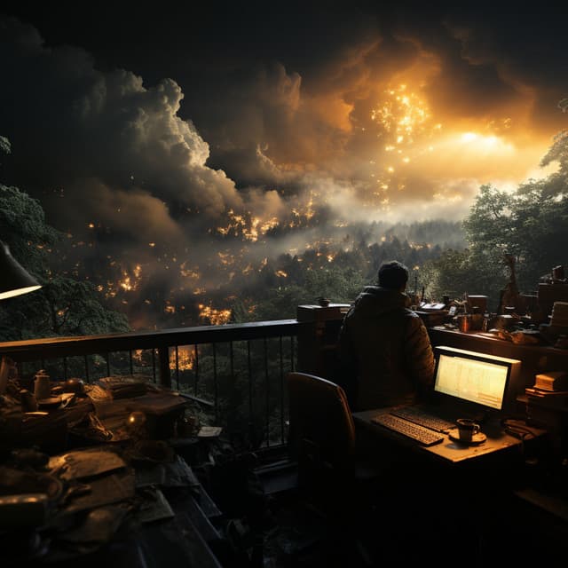 Trueno Del Día Laboral: Ritmos Ambientales Dinámicos - Sonidos Zen