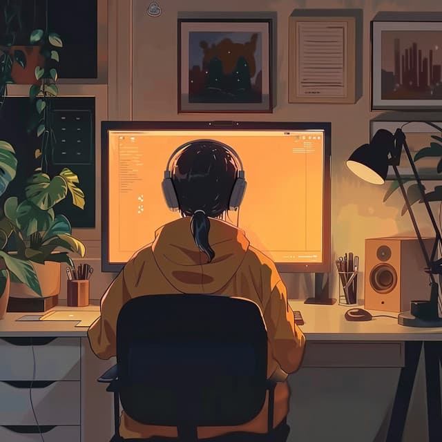 Enfoque De Fuego: Tonos De Estudio Energizados - Música para la productividad