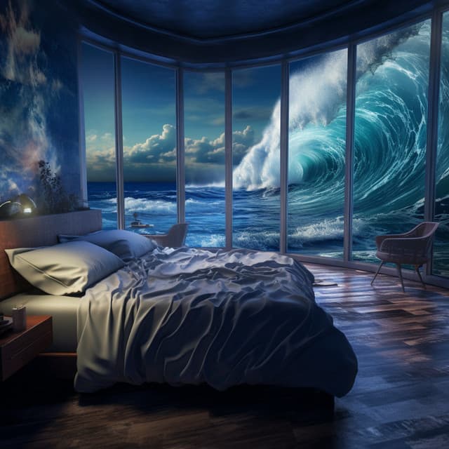 Oceanic Slumber: Serene Sleep Melodies - Sleeping Ember