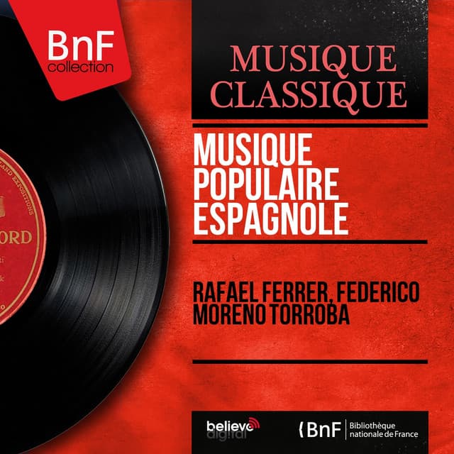 Musique populaire espagnole - Rafael Ferrer