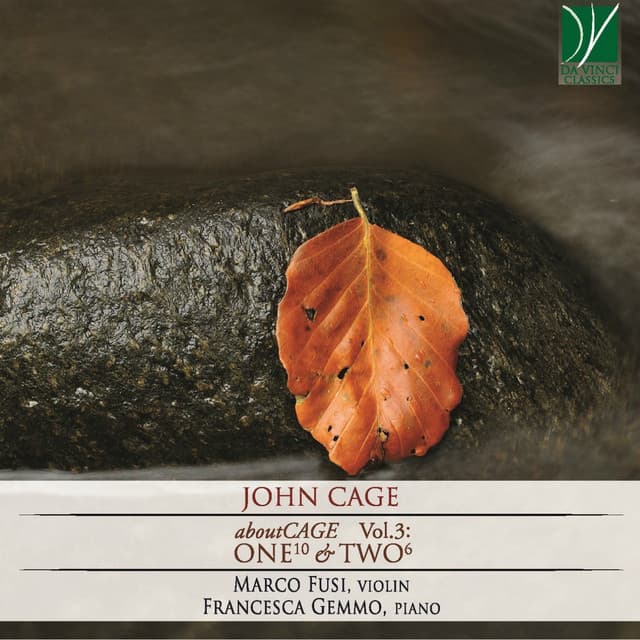 About Cage, Vol.3: One10 & Two6 - John Cage