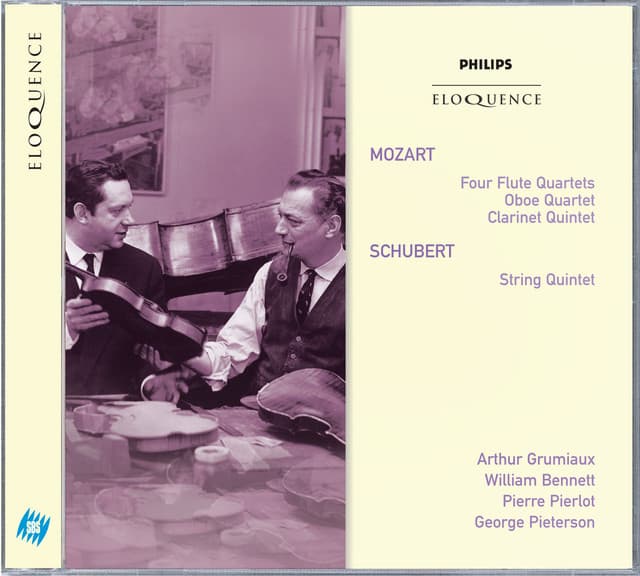 Mozart: Four Flute Quartets; Oboe Quartet; Clarinet Quintet; Schubert: String Quintet - Wolfgang Amadeus Mozart