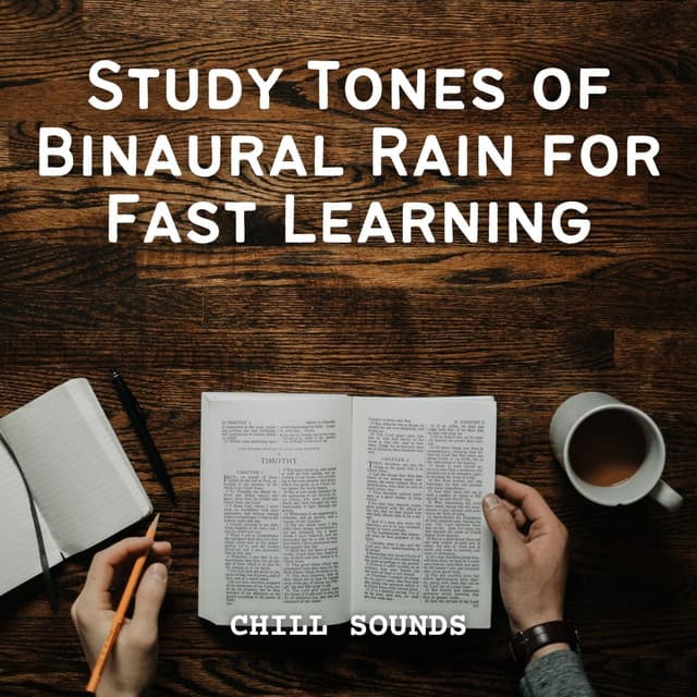 Chill Sounds: Study Tones of Binaural Rain for Fast Learning - Forest Rain FX
