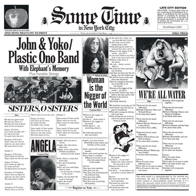 Sometime In New York City - John Lennon