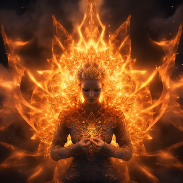 Fire Meditation in Binaural Tones: Flame Tranquility - Binaural Beats Research