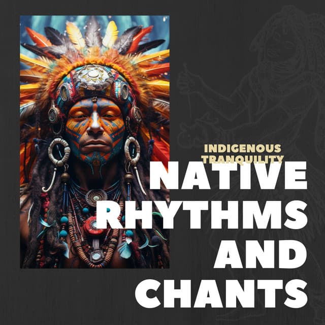 Indigenous Tranquility: Native Flute, Shamanic Drums & Peaceful Nature for Rest & Meditation - Native Rhythms and Chants