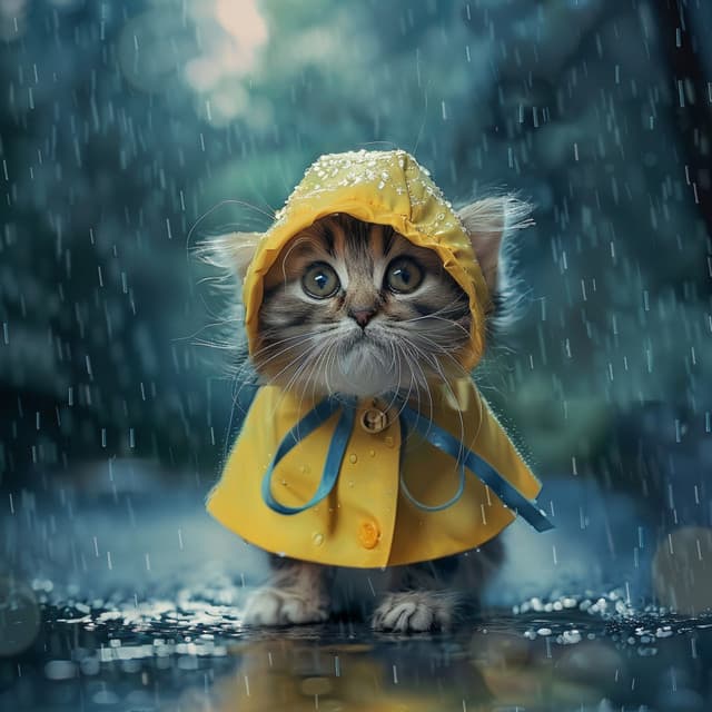 Melodía De Lluvia: Tonos Tranquilos Para Gatos - Música de gatito