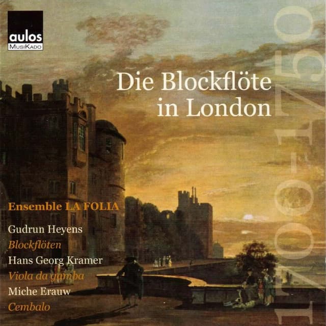 Die Blockflöte in London 1700 - 1750 - Gudrun Heyens