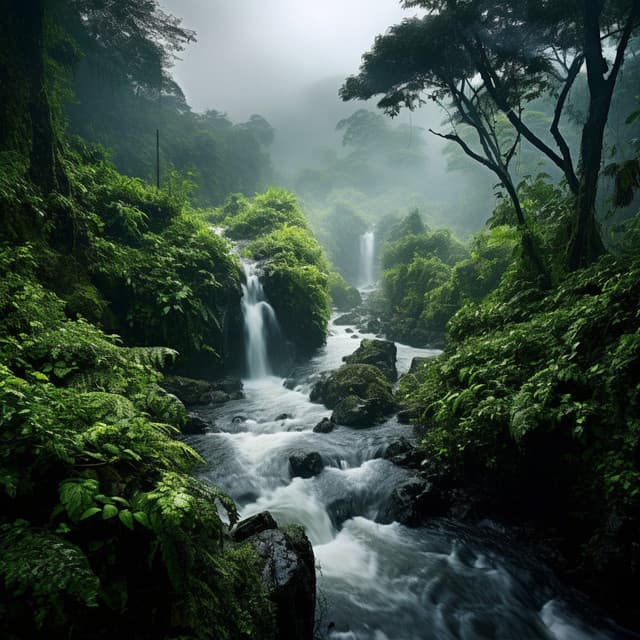 Aguas Binaurales: Ritmos De Relajación Del Arroyo - El sonido alrededor