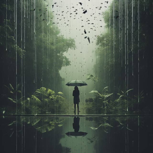 Interludio De Meditación Con Gotas De Lluvia: Música En La Lluvia - Pase Meteorológico