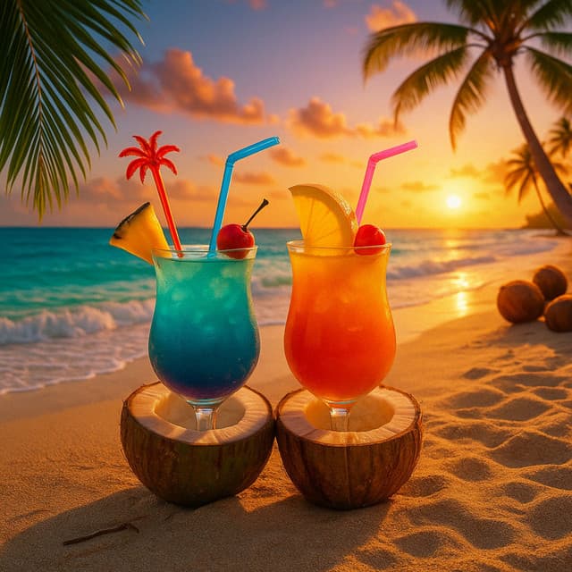 Coconuts Cocktail Beach Party - Disco Dj Dance