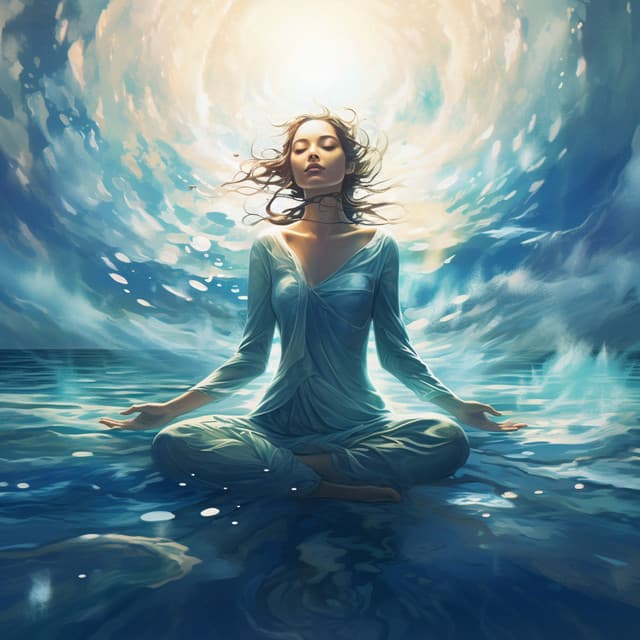 Meditative Ocean: Calm Waters Soundscape - Meditate with Nature