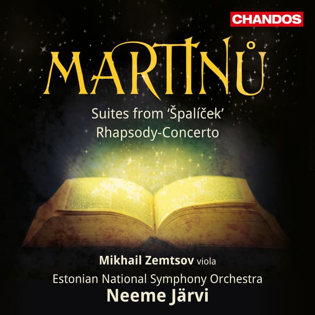 Martinů: Suites from Špalíček & Rhapsody Concerto - Bohuslav Martinů