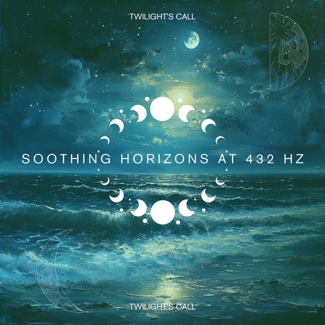 Soothing Horizons at 432 Hz: Harp's Gentle Dawn - Twilight's Call