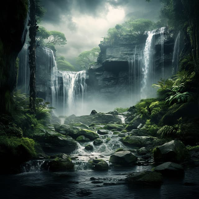 Gentle Rain Serenity: Meditative Music - Nature Night
