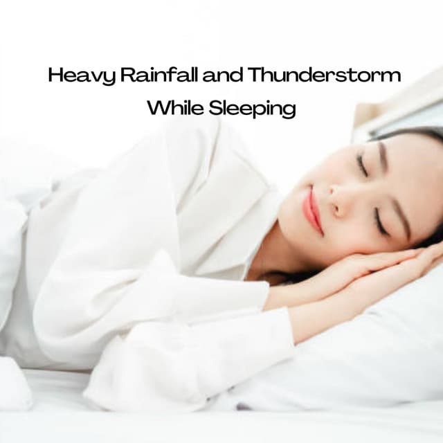 Heavy Rainfall and Thunderstorm While Sleeping - Water and River Sounds