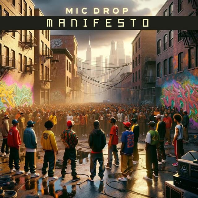 Mic Drop Manifesto: Hip-Hop Dreamscape Rhythms - Chillout Music Masters