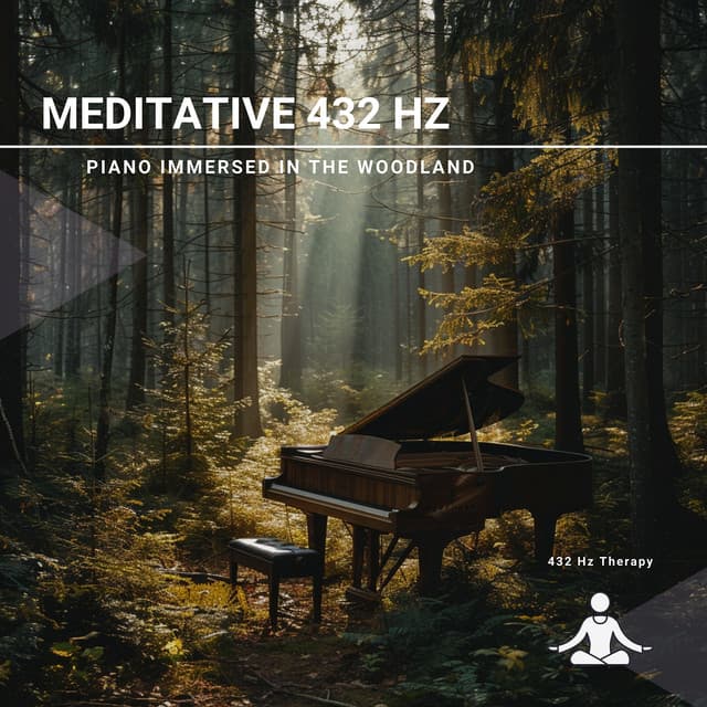 Meditative 432 Hz Piano Immersed in the Woodland - 432 Hz Therapy