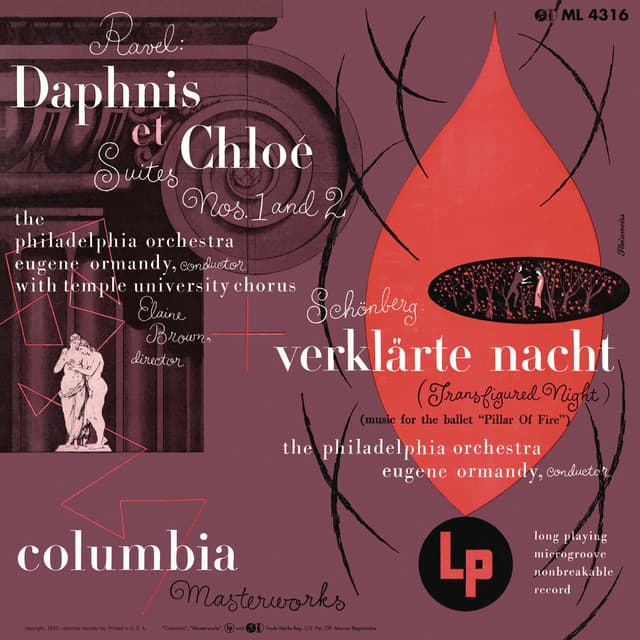 Ravel: Daphnis et Chloé Suites Nos. 1 & 2 - Schoenberg: Verklärte Nacht, Op. 4 - Maurice Ravel