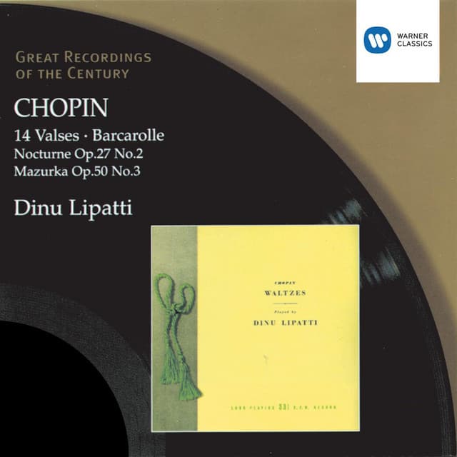 Chopin: 14 Waltzes/Barcarolle/Nocturne in D flat/Mazurka in C sharp minor - Frédéric Chopin