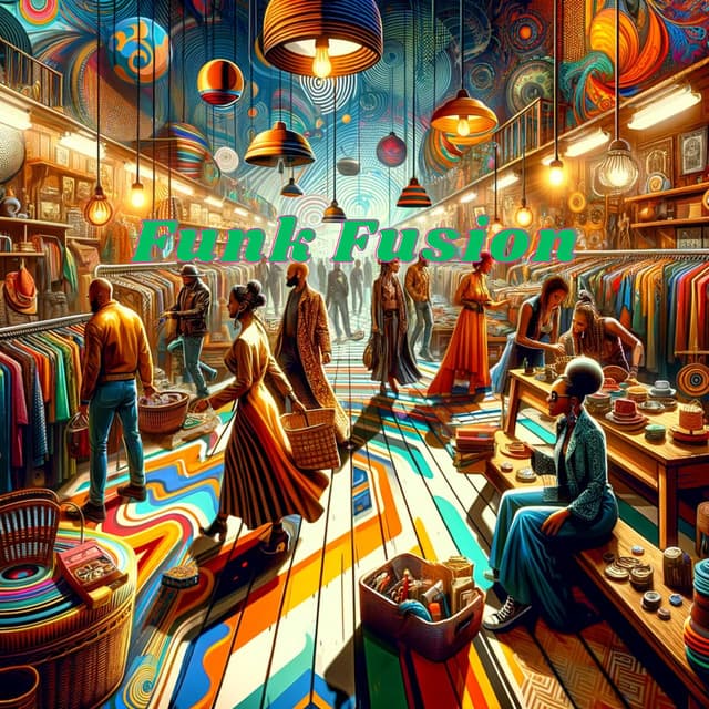Funk Fusion: Jazz Vibes for Vintage Thrift Shop Adventures - Relaxation Jazz Music Ensemble