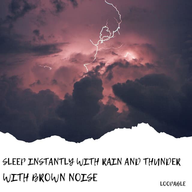 Sleep Instantly with Rain and Thunder , Loopable - Thunderstorm Channel