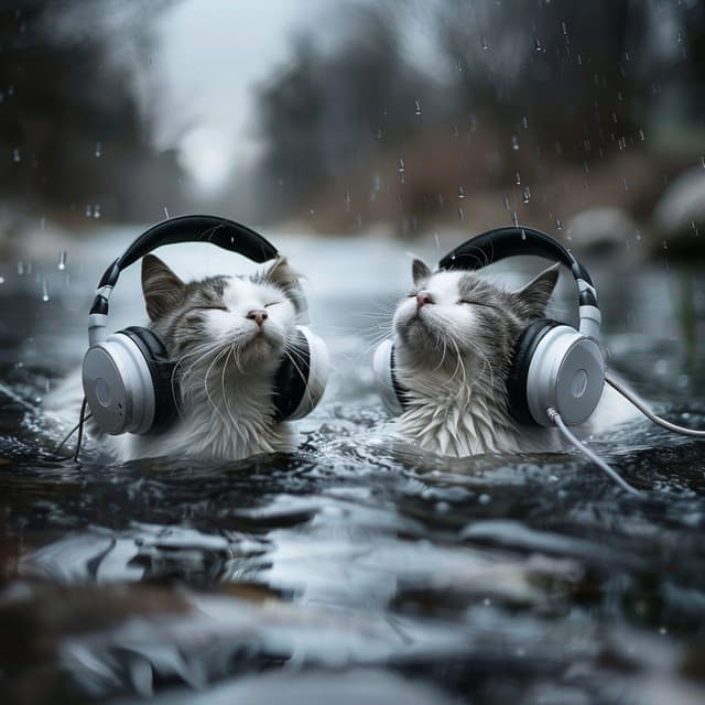 Feline Flow: Calming Water Music for Cats - Music for Cats TA