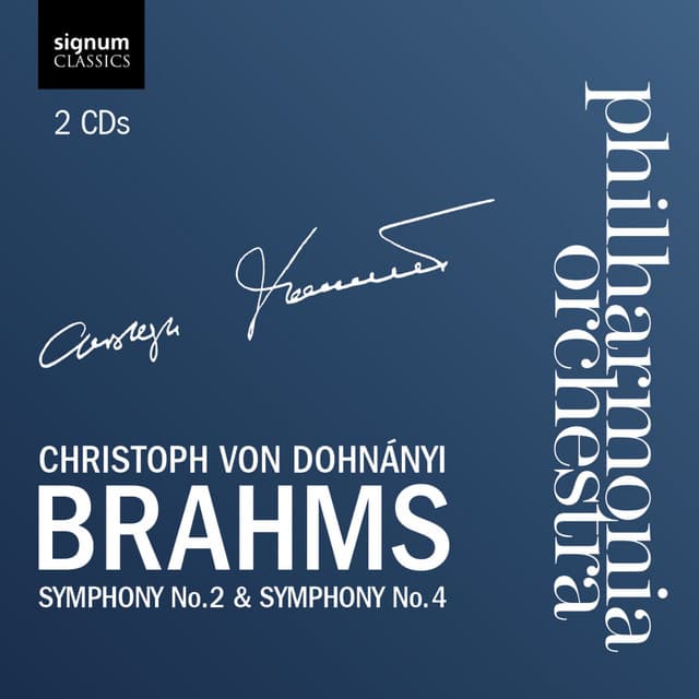 Brahms Symphony No. 2 & Symphony No. 4 - Johannes Brahms