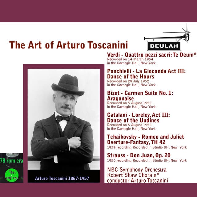 The Art of Arturo Toscanini - Arturo Toscanini