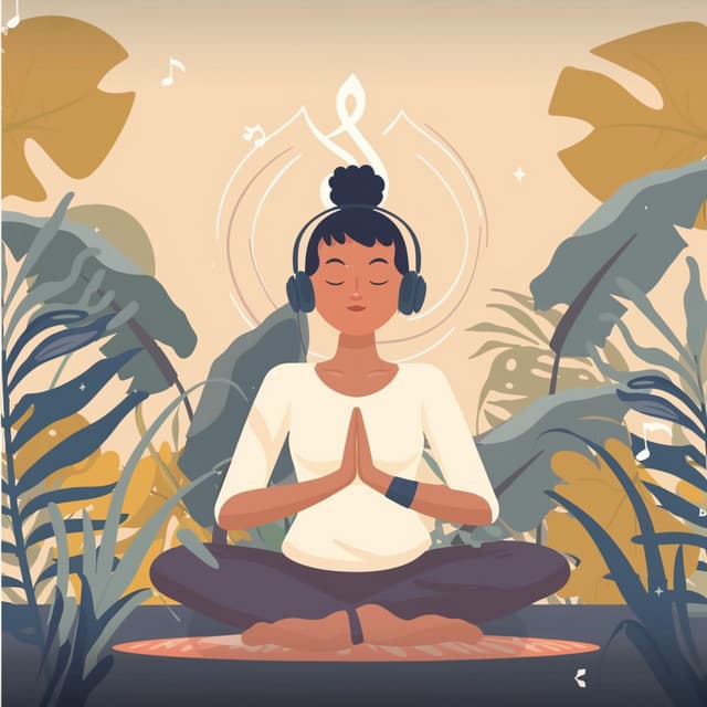 Yoga Echoes: Rhythmic Practice Tunes - Spiritual Fitness Music