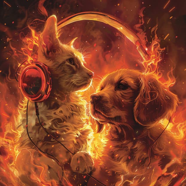 Fire Melodies: Pets Relaxing Sounds - Haruna Fields