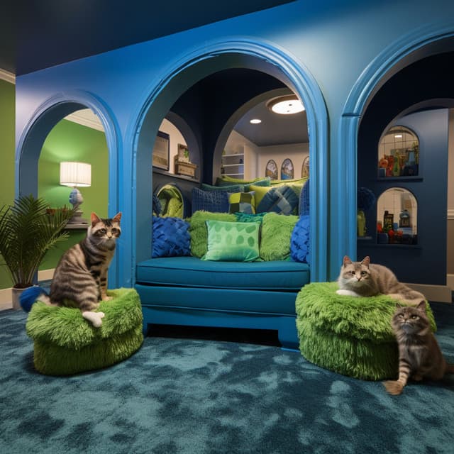 Binaural Aqua Feline Flow: Serenity Waters - Binaural Beats ASMR