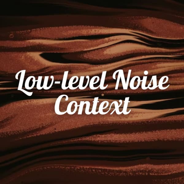 Low-level Noise Context - Spa Meditation