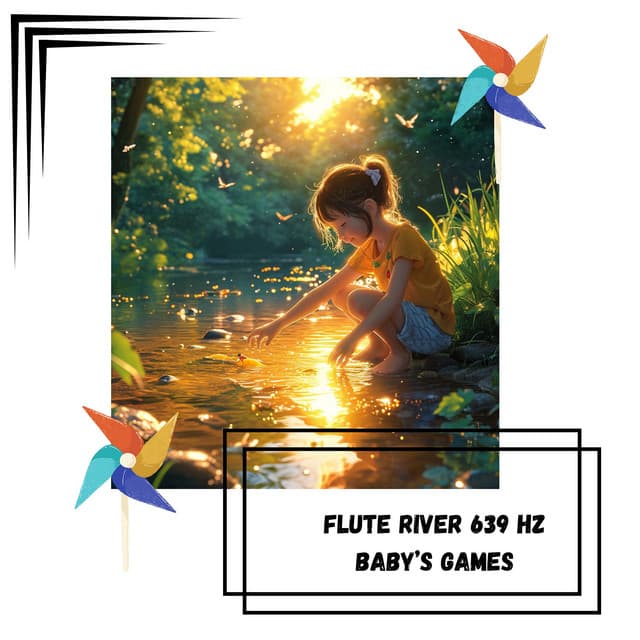 Flute River 639 Hz Baby’s Games - Garden of Kids Ideas