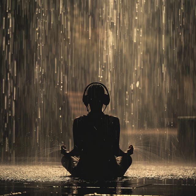 Rain's Harmony: Binaural Meditation Vibes - Alpha Waves Meditation