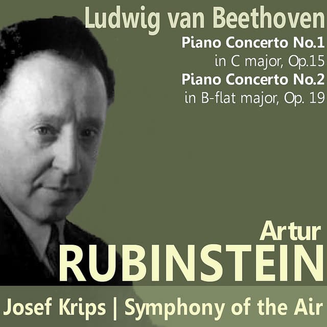 Beethoven: Piano Concerto No. 1 in C Major, Piano Concerto No. 2 in B-Flat Major - Ludwig van Beethoven