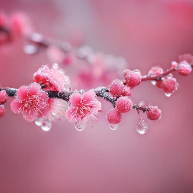 Cherry Blossoms in the Rain - Kaoru Shinsei