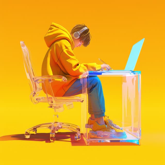 Celestes Studieparadis: En Forvandling af Ord og Drømme - Working Music Solitude