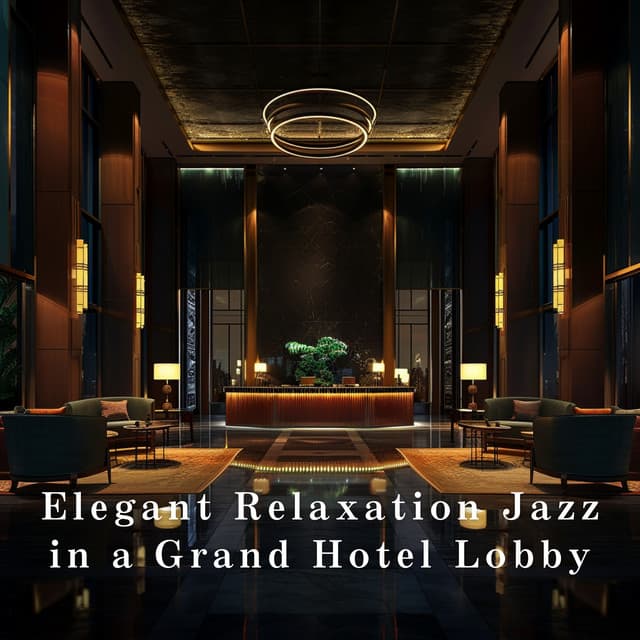 Elegant Relaxation Jazz in a Grand Hotel Lobby - Eximo Blue