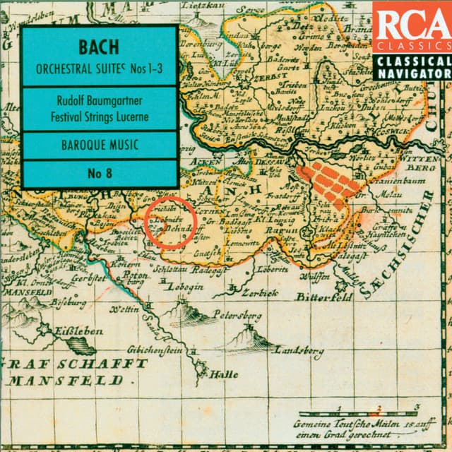 Bach: Orchestral Suites Nos. 1-3 - Johann Sebastian Bach