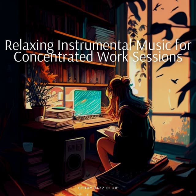 Relaxing Instrumental Music for Concentrated Work Sessions - Study Jazz Club
