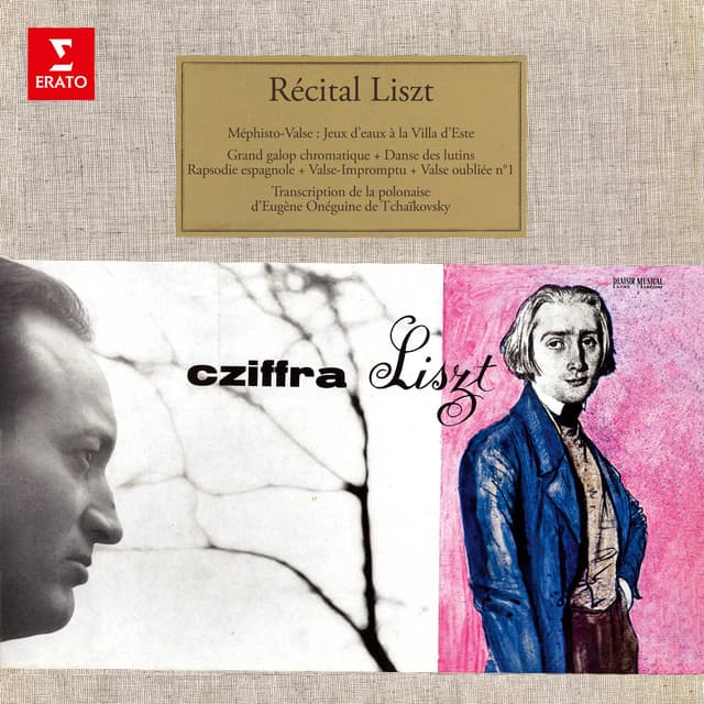 Récital Liszt: Méphisto-valse, Rapsodie espagnole, Grand galop chromatique... - Franz Liszt