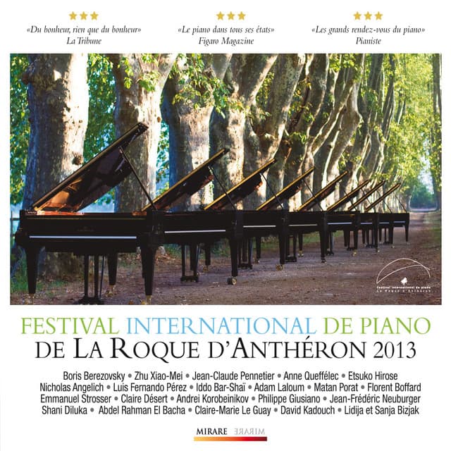 33ème Festival International de Piano de La Roque d'Anthéron - Iddo Bar-Shaï