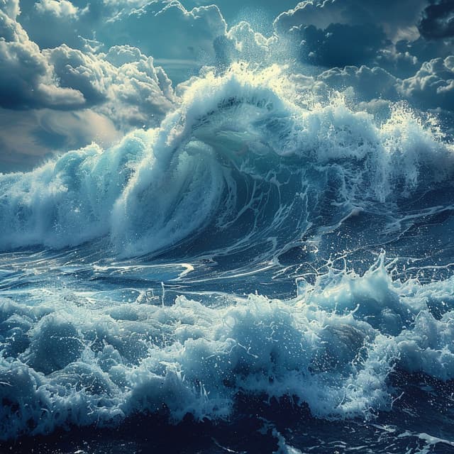 Océano Binaural Para Una Tranquila Relajación Nocturna - Ritmos Tranquilizantes